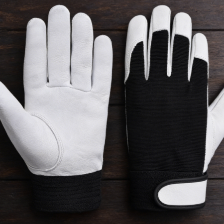 Multi-functional Leather Work Gloves - Suitable for Gardening, Warehousing, Driving Motorcycles