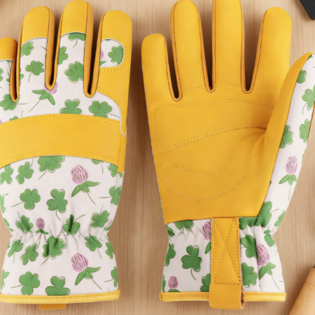 Women's Cowhide Gardening Gloves - Garden and Outdoor Work, Gardening Gift