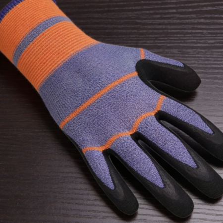 6 Pairs of Breathable Latex Coated Gardening Gloves - Unisex Outdoor Work Summer Gloves