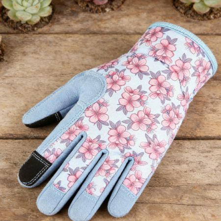 Breathable Machine Washable Gardening Gloves - Flexible Work Gloves Women's Gift